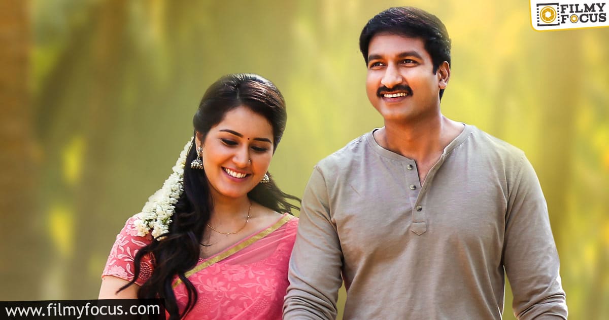 Gopichand and Rashi Khanna to team up for the third time