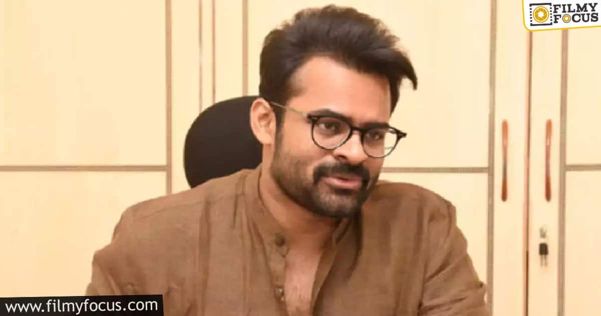 Sai Dharam Tej in a better position