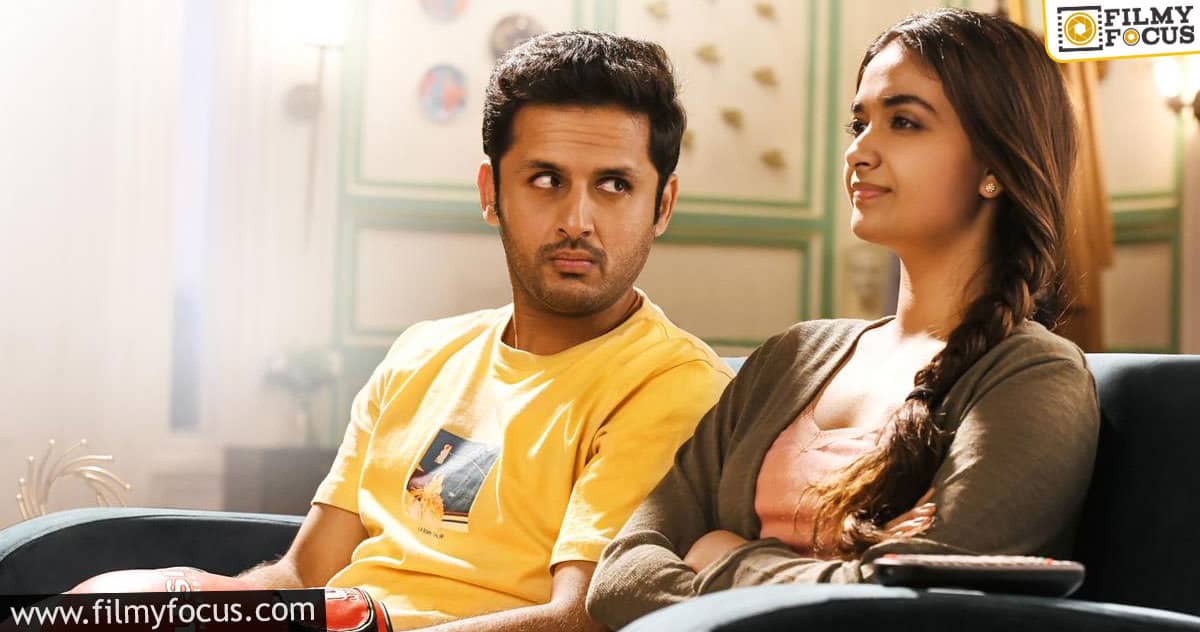 Youth Star Nithin and Keerthy Suresh’s enthralling and fun filled  song