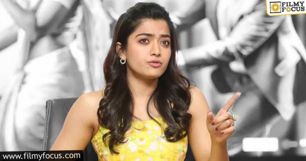 For Every Film, I Chose Different Characters, Says Rashmika Mandanna