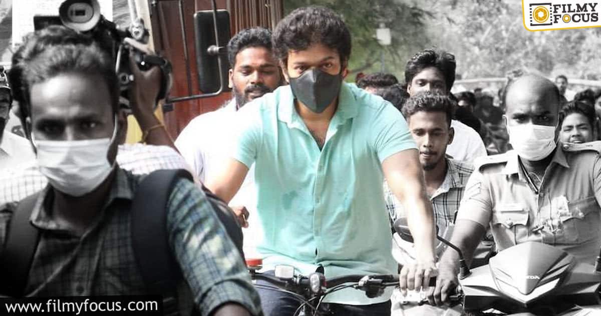 Vijay’s team expresses no political touch to the cycle ride