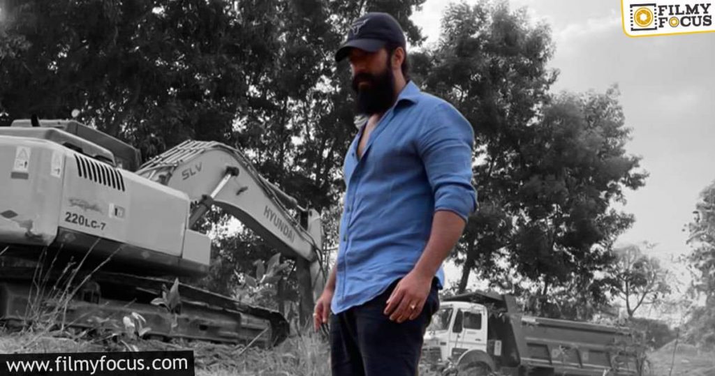Yash Wraps Up The Shooting For Kgf2; Takes Up A New Role