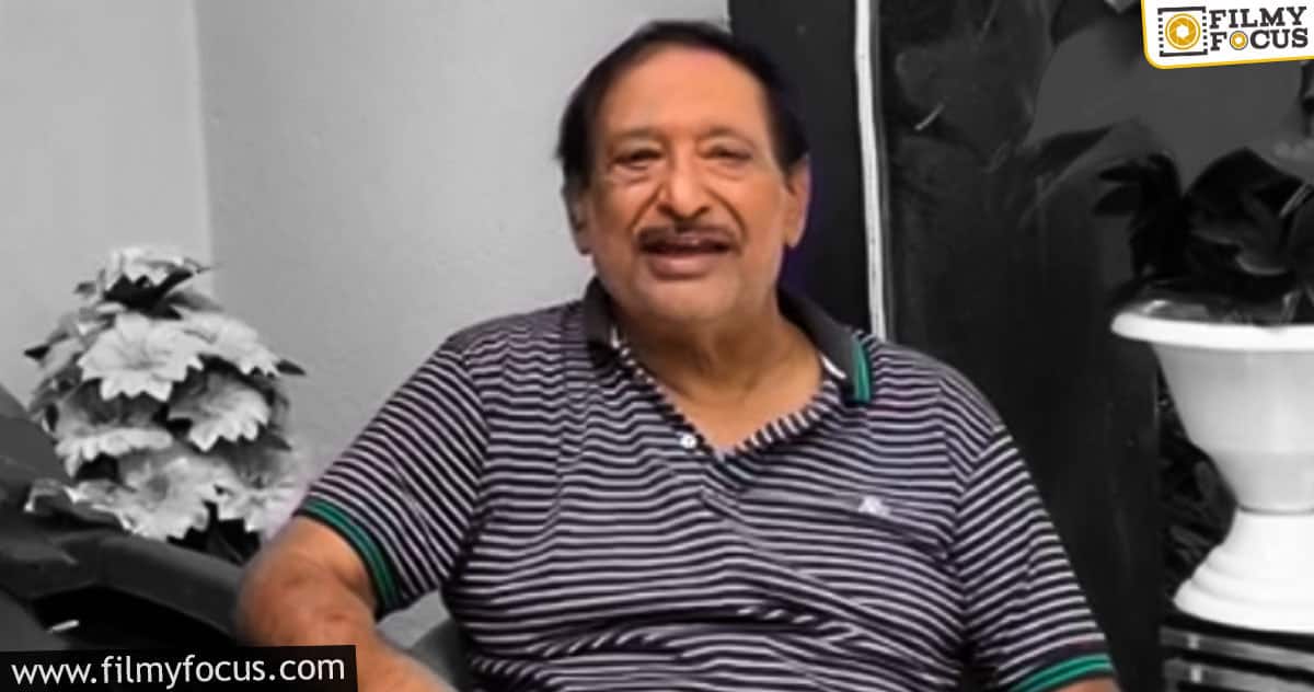 Chandra Mohan clarifies about his health condition