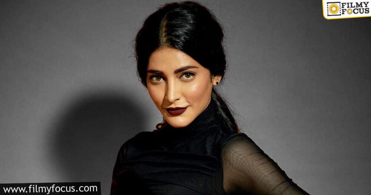 Shruthi Hassan welcomes travel ban!