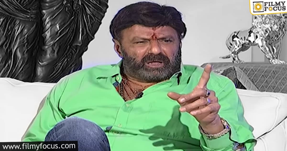 Balakrishna’s comments: Intentional or hopeless?