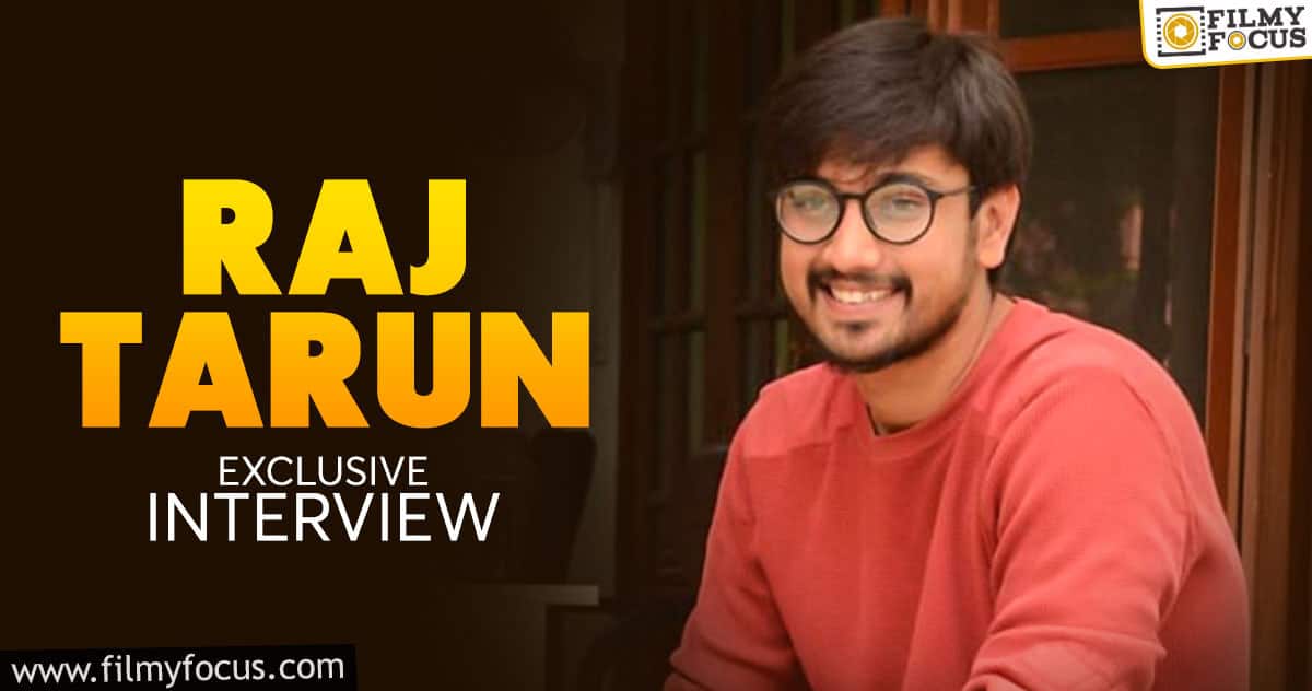Raj Tarun- I love to see Stand Up Rahul releasing in the theatres