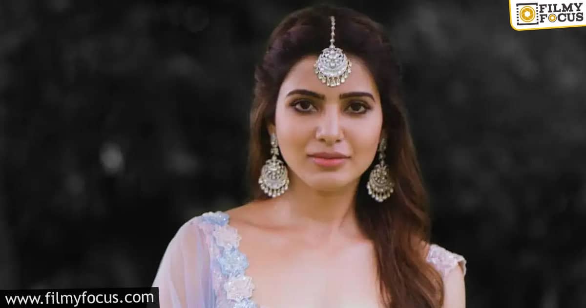 Samantha reveals why she said yes to ‘Oo Antava’