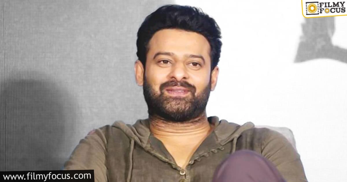Prabhas to resume the shooting for this film soon?