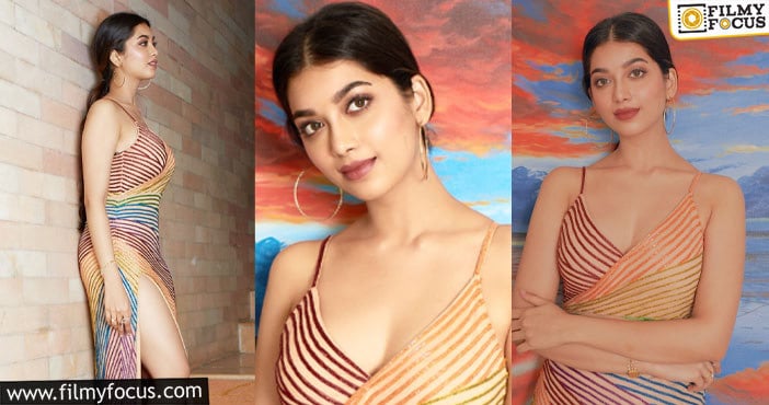 Seetimaarr actress Digangana Suryavanshi slays in multi-coloured cocktail gown