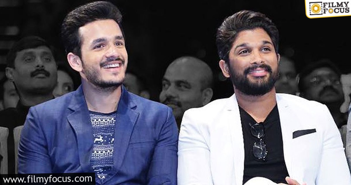 Akhil and Allu Arjun to come together