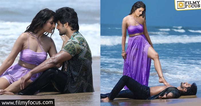 Aadi Saikumar, Payal Rajput’s Beachside Romantic Pictures From Kalyanji Gogana, Vision Cinemas Production No 3 Tees Maar Khan Out