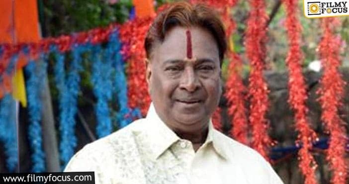 Senior choreographer Shiva Shankar Master is no more