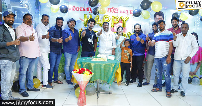 Aadi Saikumar, Kalyanji Gogana, Vision Cinemas’ Production No 4 Announced On Nagam Tirupathi Reddy’s Birthday