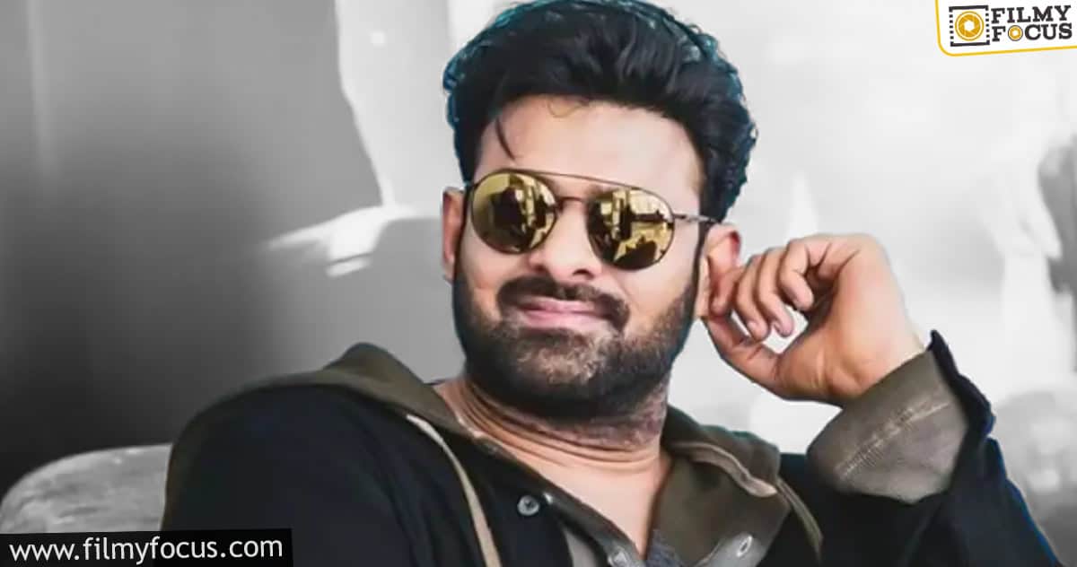 What is Prabhas’ plan of action now?