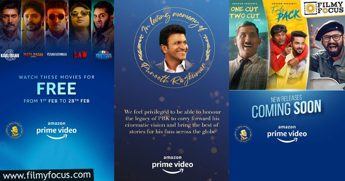 Amazon PrimeVideo Brings Power Star Puneeth Raj Kumar’s  3 Beautiful Movies that will Stay with You Forever