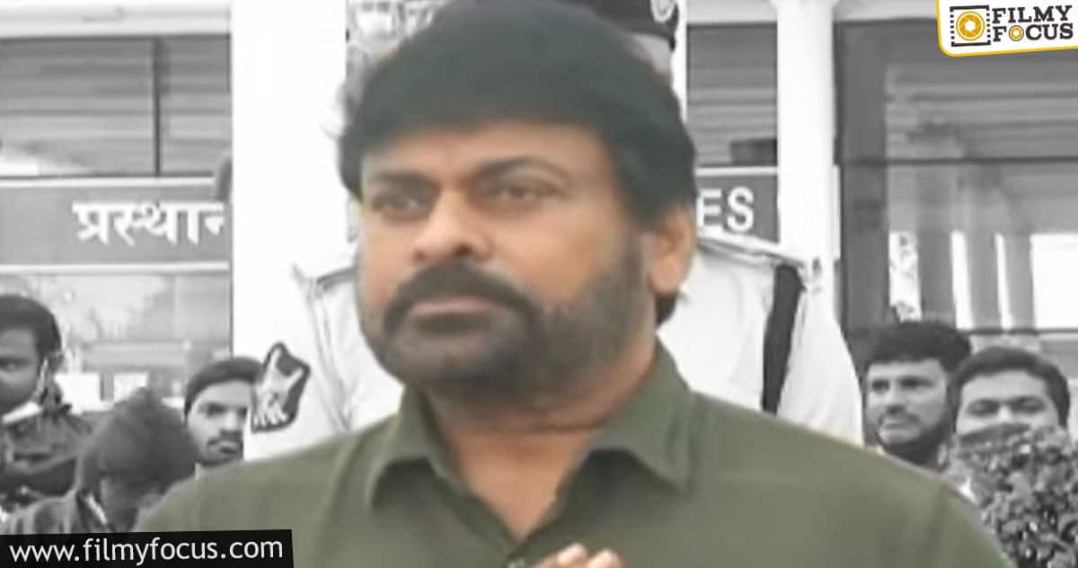 Chiranjeevi opens up about his meeting with YS Jagan