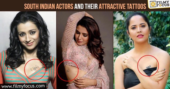 South Indian Actress And Their Attractive Tattoos