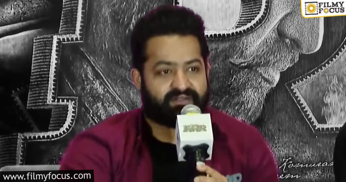 This is what NTR has to say about RRR and Rajamouli