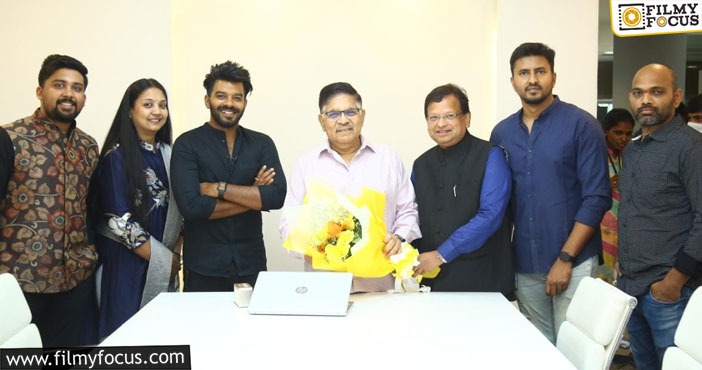 Mega producer Allu Aravind launched intriguing teaser of Sudigali Sudheer’s Calling Sahasra