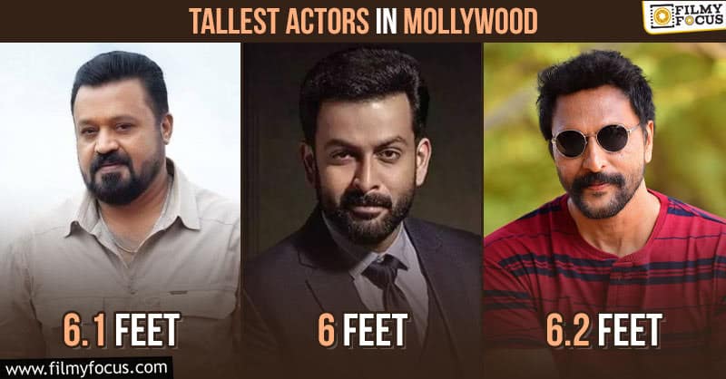 Top 10 Tallest Actors in Malayalam