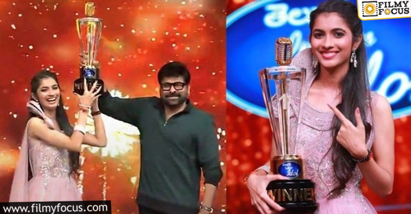 Aha’s Indian Idol Telugu grand finale: BVK Vagdevi lifts the trophy