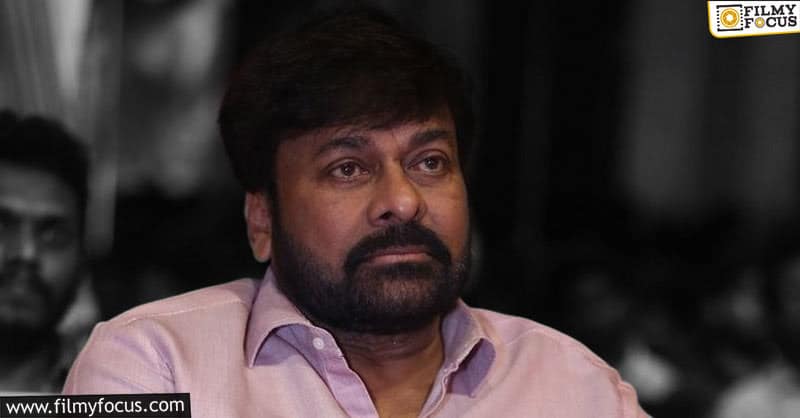 Buzz: Chiranjeevi is upset with this director