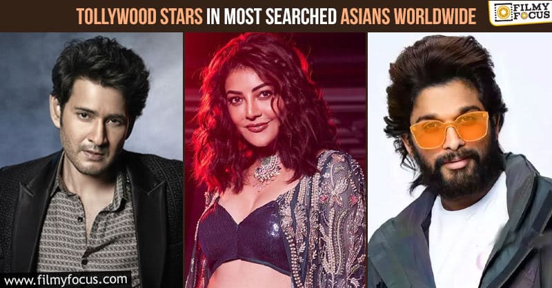 Tollywood stars in Most Searched Asians Worldwide