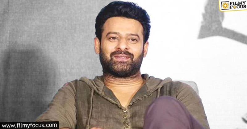 Prabhas to allocate call sheets from Maruthi’s film from this month
