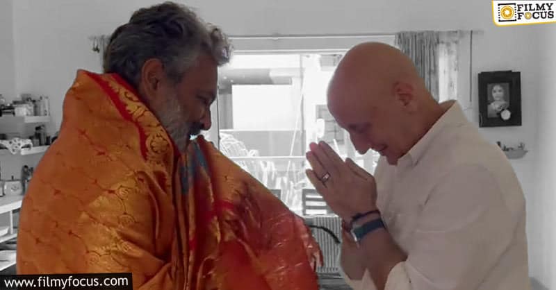 Anupam Kher thanks Rajamouli for a wonderful lunch!