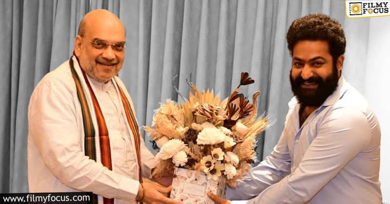 NTR meeting with Amit Shah turns as a gossip content