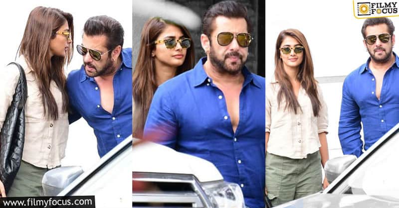 Pooja Hegde and Salman Khan spotted together!