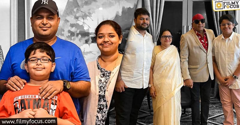 Thaman’s family pictures go viral all over
