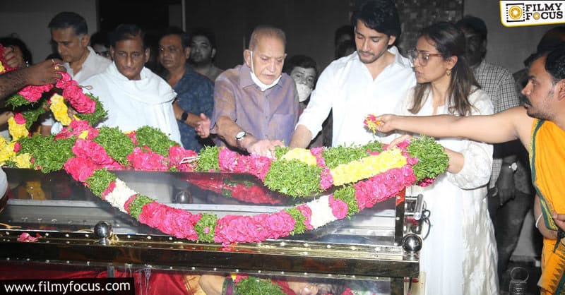 Tollywood mourns demise of Mahesh Babu’s mother Indira Devi