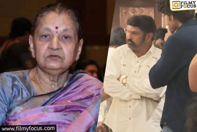 NBK Pays Tributes to Mahesh Babu’s Mother