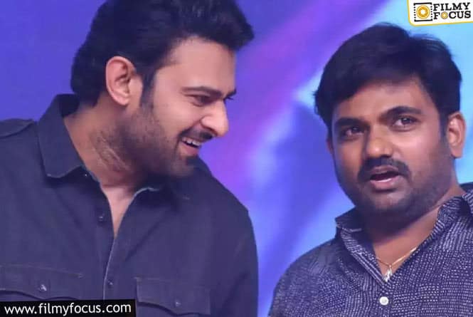 Prabhas Exciting Role in Maruthi’s Next Movie