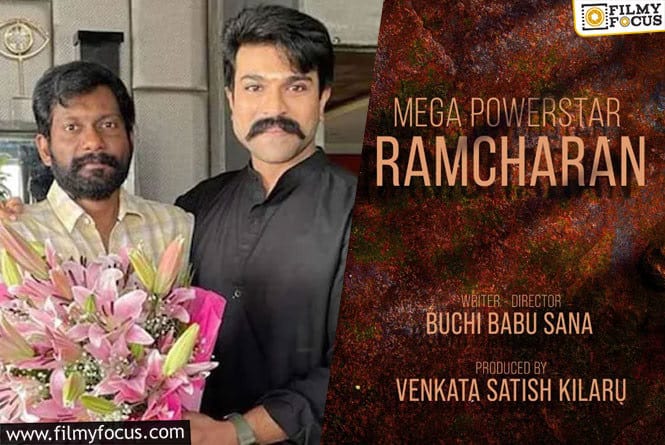 It’s official: Ram Charan next with Buchi Babu Sana