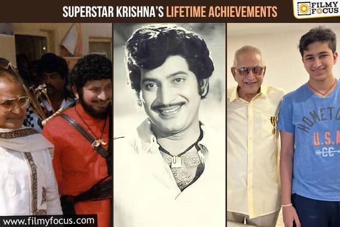 Superstar Krishna’s Lifetime Achievements