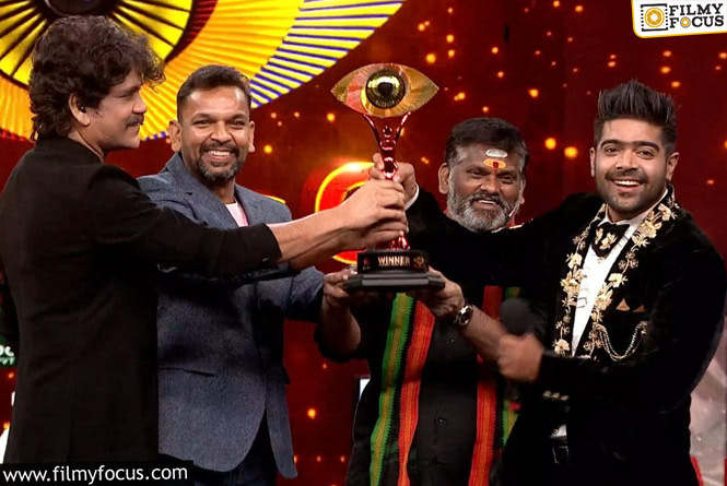 Bigg Boss Telugu 6: Revanth lifts This Season’s Trophy