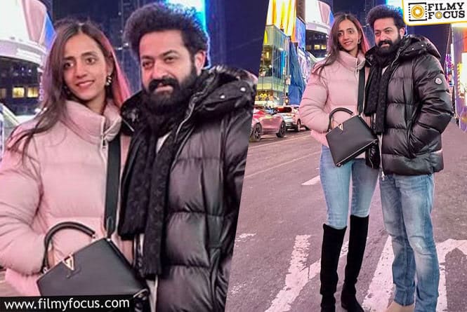 Pic Talk: Tarak with his Wife on the Streets of NYC