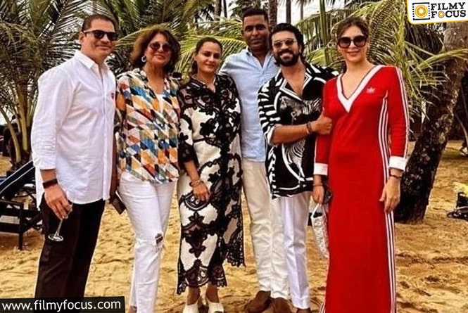 Ram Charan Goes on a Family Vacation
