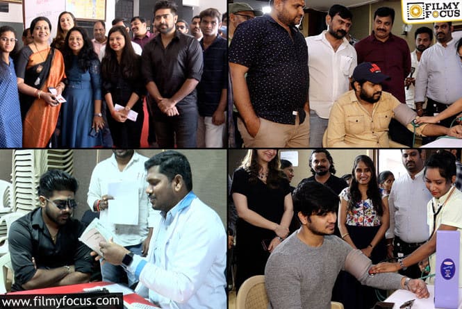 Telugu Film Journalists Association, Ethika Insurance Successfully Conduct free Health Camp