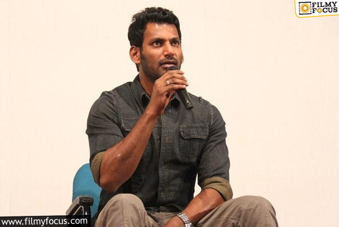 Vishal Responds to this News in Circulation