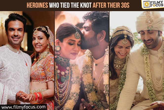 Heroines Who Tied the Knot after Their 30s