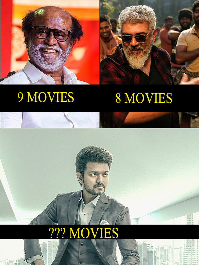 Thalapathy Vijay Dominance: 9 Tamil Heroes With Most Number Of 100 Cr Club Movies