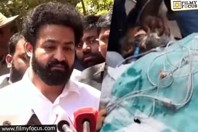 This is What NTR Says About Taraka Ratna’s Health Condition