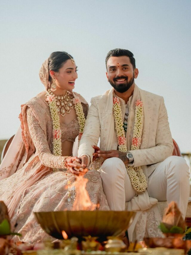KL Rahul And Athiya Shetty Wedding Pics Goes Viral