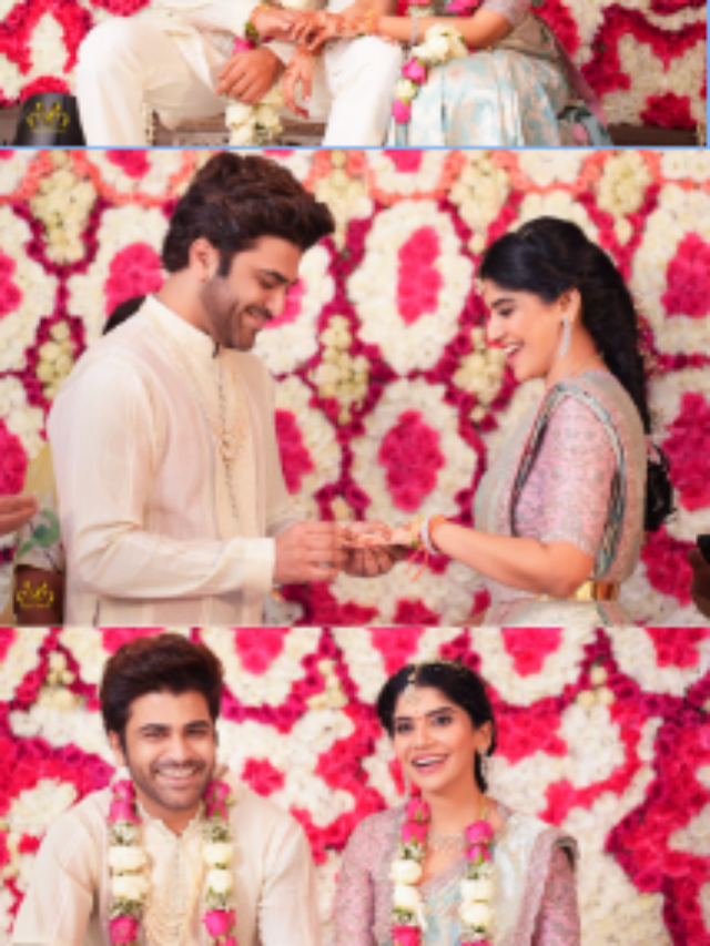 Charming Hero Sharwanand gets engaged to Rakshita  Best Wishes to the couple on their special day