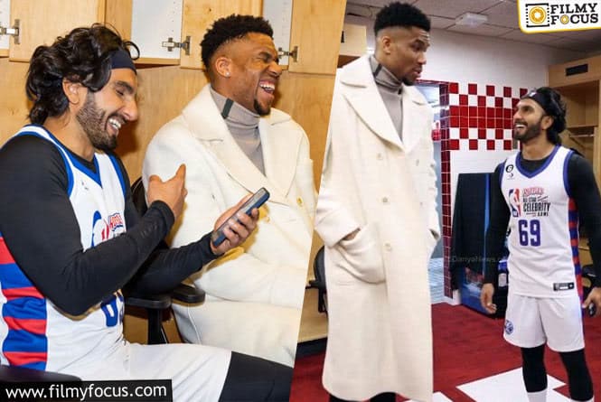 Giannis Antetokounmpo, the NBA Star is all praises for Ranveer Singh and his energy