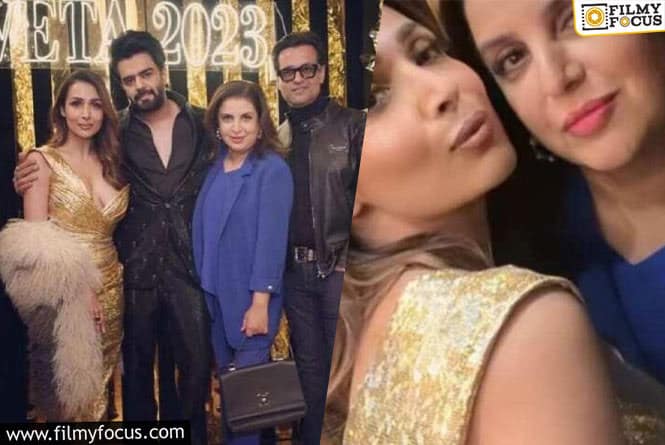 Maliaka Arora Partying with Farah Khan and Friends