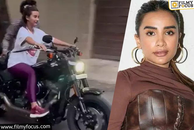 Patralekhaa Starts Riding a Bike for her Upcoming Project
